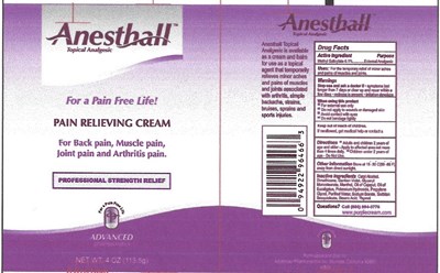 Anesthall 4 Oz (Anesthall 4 Oz)